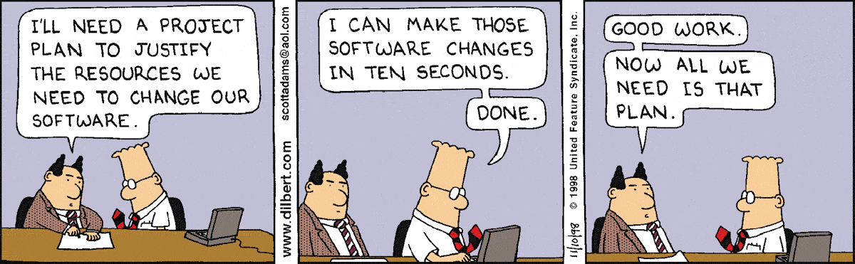 Dilbert Cartoon
